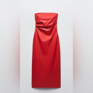 Women’s Faux leather Dress